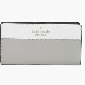 NWT Kate Spade New York Large Slim Bifold Wallet